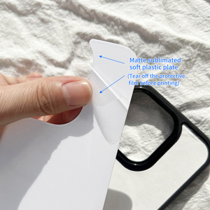 Trống 2D thăng hoa tùy chỉnh điện thoại di động <span class=keywords><strong>TPU</strong></span> trường hợp từ tính không dây sạc với nam châm cho iPhone 15 14 13 Pro Max Ins phong cách - Product Image 3