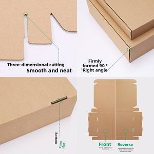 Caja de cartón para envíos aéreos, extra resistente, pequeña, para comercio electrónico, rectangular, semialta, al por mayor, Kawagoe - Product Image 2