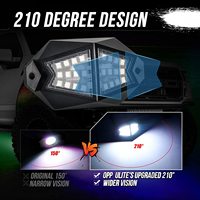 8 vainas Led Rock Light 32W 192 PCs Led Smartphone APP & RF Control remoto Underglow Luz interior para camiones SUV Coche UTV ATV