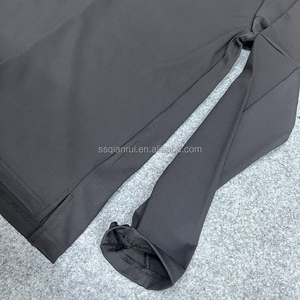 T-shirt de sport pour homme à col zippé, manches longues semi-zippées et tissu respirant, idéal pour l'entraînement de football - Product Image 2