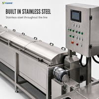 Automatische productielijn voor verse aardappelchips en diepvriesfrieten, 100kg/u, 200kg/u, 300kg/u, 500kg/u, 1000kg/u