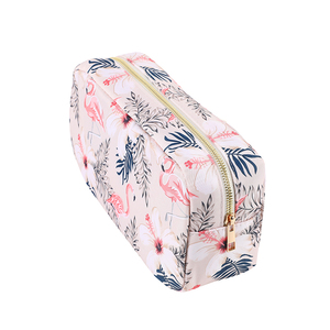 Thiết kế mới của mùa xuân và mùa hè phong cách Túi mỹ phẩm Nylon Pouch trang điểm túi không thấm nước trang điểm bàn chải Pouch - Product Image 4