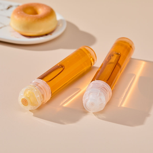 Bouteille Distributrice de Miel en PET Transparent de Qualité Alimentaire 80ml 90ml avec Couvercle Rabattable Anti-Gaspillage pour Échantillons de Miel et Sirop à Portion Unique - Product Image 2