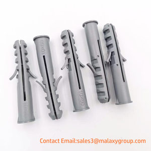 Malaxy 10X50สกรูขยายตัวสมอคอนกรีตปลั๊กขยายตัวพลาสติกสีเทา M8ปลั๊กขยายสกรูยึดผนัง - Product Image 5