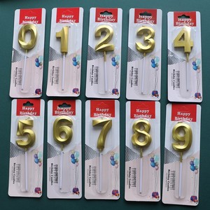 KLS เทียนวันเกิดวันเกิดของโอเปร่าเฮาส์ตกแต่ง<span class=keywords><strong>เค้ก</strong></span>วันเกิดปลั๊กอินควันหมายเลขทอง - Product Image 2