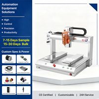 Distributeur automatique rotatif de pâte à souder et de colle, distributeur de colle haute précision à 4 axes pour l'assemblage électronique