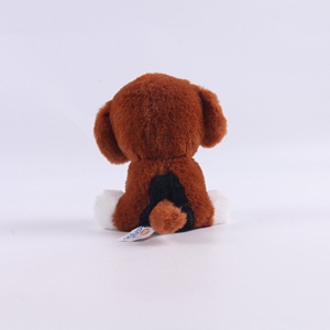 Peluche chien <span class=keywords><strong>Beagle</strong></span> Babywolf Sparkle Eyes en spandex à poils longs - Product Image 4