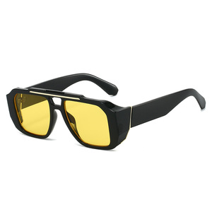 <span class=keywords><strong>2026</strong></span>年ファッションスクエアサングラス メンズ UV400 クラシックレトロサングラス レディース カスタムロゴ 卸売 トレンド サングラス - Product Image 4