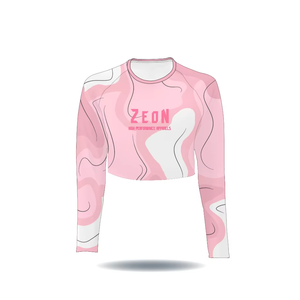 Женский укороченный топ с логотипом - Product Image 1