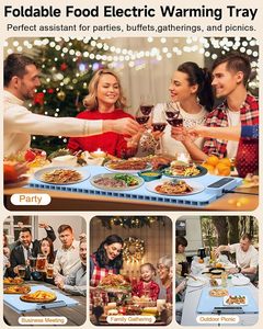 Hiệu suất đáng tin cậy xách tay Silicone sưởi ấm thực phẩm Pad Nhà cung cấp Trung Quốc có thể gập lại thực phẩm điện nóng lên Mat cho thực phẩm - Product Image 6