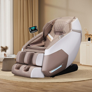 Poltrona Massaggiante Professionale 4D a Gravità Zero <span class=keywords><strong>con</strong></span> Controllo Vocale AI, Binario SL, Reclinabile Elettrica di Lusso per <span class=keywords><strong>Centro</strong></span> <span class=keywords><strong>Benessere</strong></span> - Product Image 1