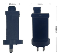 Adaptateur secteur mural étanche IP44 DC AC 12V 250mA avec prise US EU UK AU pour lumières de Noël
