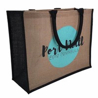Nouveauté : sac de courses réutilisable en jute, sac fourre-tout en toile de jute, sac de plage