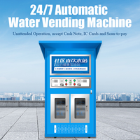 Máquina Expendedora Automática para Exteriores de Agua Potable Directa con Tratamiento de Ósmosis Inversa y Pago con Tarjeta IC Inteligente Comercial