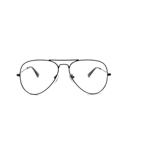 Montures <span class=keywords><strong>de</strong></span> lunettes optiques en métal à double pont pour hommes bon marché avec logo personnalisé lunettes optiques pour hommes - Product Image 1