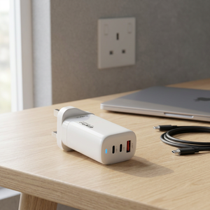 India Made 65W Portable Wall Charger EU US <b>Plug</b> <b>C</b> Ports Strong Performance Adapter Gan Material Global Wholesale for Laptops - Product Image 3