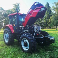 Traktor Mini Model Baru NLX1404 140HP dengan Transmisi Multi Gigi untuk Peralatan Pertanian dan Budidaya Lahan Pertanian