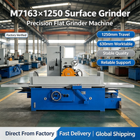 Rectificadora de Superficies de Grado de Exportación M7163x1250, Mesa de 630x1250mm, Funcionamiento Suave, para Rectificado de Piezas de Maquinaria Automotriz y de Construcción