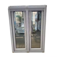 Fenêtres en verre à battant de style balançoire européenne moderne Salle panoramique insonorisée Fonction résistante aux ouragans pour les chambres à coucher