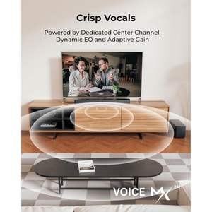 Barra de Sonido 5.1 Canales con Subwoofer de 300W Dolby Atmos para Cine en Casa y TV - Product Image 6