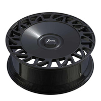 Jantes en alliage forgé X-RIMS 26x9.5 8x165.1 Noir brillant avec déport ET20 CB116.7 pour Chevrolet Silverado 2500HD