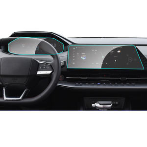 Pegatinas de reproductor de centro de coche para ChangAn CS55 CS35 CS75 Plus navegación GPS velocímetro película protectora de pantalla de vidrio templado - Product Image 2