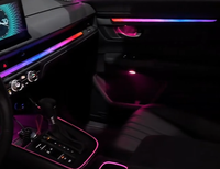 Cardoo Crystal Dynamic Symphony pour Honda CRV 2023-2026, mise à niveau de l'éclairage ambiant, 64 couleurs, accessoires d'éclairage ambiant LED pour l'intérieur de la voiture
