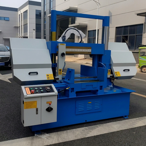 High Efficiency Intelligent Semi-automatic Hydraulic Engine Band Saw Machine for Metal Cutting From China - Product Image 1