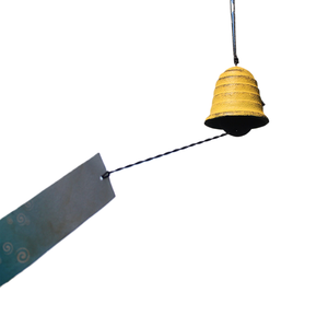 Carillon éolien en métal pour décoration intérieure Yiduoy, accessoires pour la maison, cloche ondulée, artisanat en fer forgé, cadeau à suspendre - Product Image 3