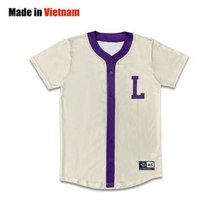Camiseta de béisbol personalizada de alta calidad para hombre, número de sublimación, ropa deportiva, camisa en blanco de talla grande - Product Image 1