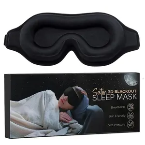 3D 속눈썹 아이 마스크 여행 비행기 패션 소프트 조절 정전 수면 마스크 도매 눈가리개