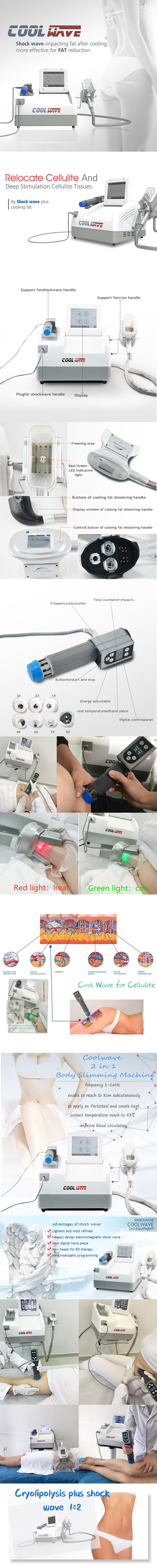 coolwave cryolipolisis machine anti cellulite machine cryo slimming machine