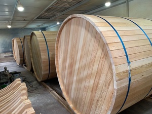 En <span class=keywords><strong>bois</strong></span> pour 4 personnes sauna baril extérieur avec poêle à <span class=keywords><strong>bois</strong></span> - Product Image 4