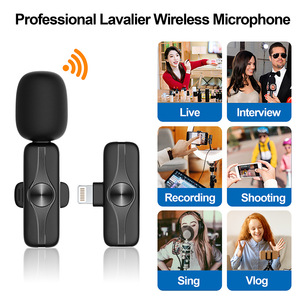 Nuevo Micrófono Lavalier Inalámbrico Mini 2.4G para iPhone y Android con Cancelación de Ruido, Micrófono de Solapa para Grabación de Audio en <span class=keywords><strong>YouTube</strong></span> y Vlogs - Product Image 5
