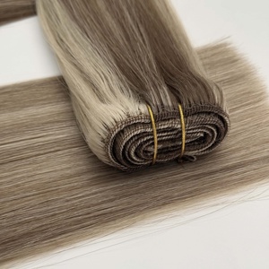 Extensiones de Cabello Humano Remy Europeo de Doble Trama, Extensiones de Cabello Humano Remy Divine en Cola de Caballo - Product Image 2