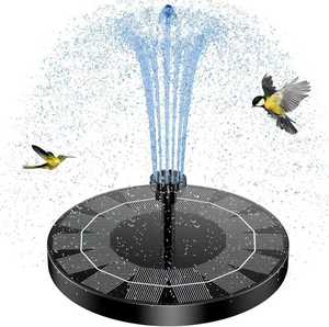 Fontaines solaires pour bains d'oiseaux d'extérieur, pompe à eau solaire flottante pour jardin, étang, piscine - Product Image 1