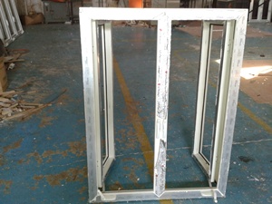 Célèbre fenêtre à battant en <span class=keywords><strong>PVC</strong></span> moderne avec ouvre-manivelle et reste d'autres produits Windows - Product Image 3