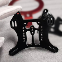 Cnc sepeda motor kustom bagian mesin penggilingan mesin presisi Cnc Shock belakang mesin aluminium menara dudukan bagian Cnc