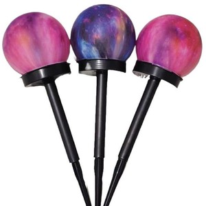 Lampe solaire Weiyu en forme de boule ciel étoilé, étanche, allumage automatique au crépuscule, 6 à 8 heures d'autonomie, pour jardin, cour et pelouse - Product Image 4