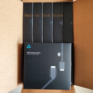 <span class=keywords><strong>Cable</strong></span> para Auriculares <span class=keywords><strong>HTC</strong></span> <span class=keywords><strong>Vive</strong></span> (2.5) que Conecta la Caja Link al Auricular, Compatible con <span class=keywords><strong>VIVE</strong></span> Pro, <span class=keywords><strong>VIVE</strong></span> Pro Eye y la Serie <span class=keywords><strong>VIVE</strong></span> Cosmos, 5m - Product Image 6