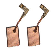 Brosse en carbone plaquée cuivre CB318 - Remplacement haute conductivité pour meuleuse d'angle/perceuse