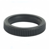 Großdurchmesser Nylon PA6 Dichtungsring Kunststoff-Verschleißring Schwarz MC-Ring für Industrielle Anwendungen