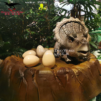 Œufs de dinosaure de Simulation de haute qualité, oeufs de dinosaure animatroniques d'usine à vendre