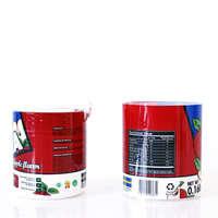 Autres matériaux, étiquettes personnalisées imprimées en héliogravure, film rétractable pour bouteilles et canettes, imperméables et durables, certifiées ISO9001