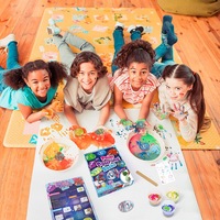 Jouets éducatifs pour enfants, fait à la main, bricolage facile, ensemble de jouets créatifs en pierre inversée pour peinture artistique, en Graffiti