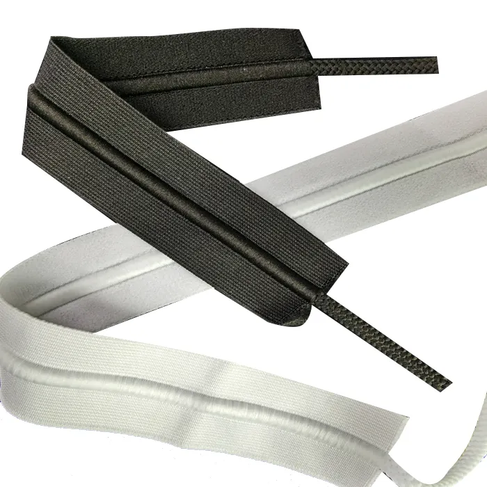 Jacquard webbing fashion sportswear accessories elastic belt cycling shorts drawstring draw rope corded elastic waistband