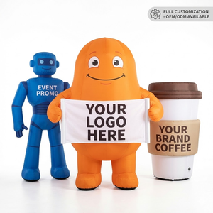 Kit de Décoration Gonflable Publicitaire pour Grande Ouverture : Arche, Homme Gonflable, Ballon – Promotion et Affichage pour Événements Extérieurs - Product Image 4