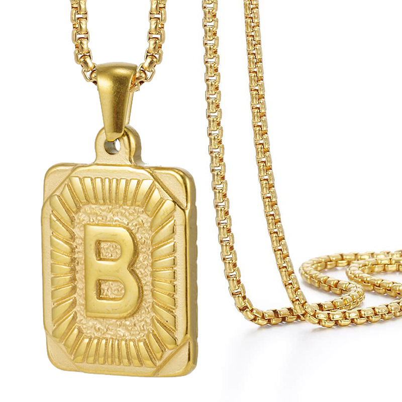 Gold B (including chain)