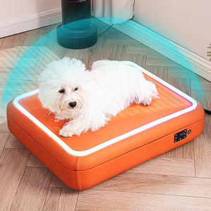 Camas de lujo con calefacción/refrigeración con control de temperatura para perros, cubierta ortopédica de espuma viscoelástica para mascotas, OEM/ODM - Product Image 2