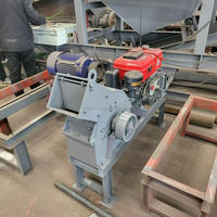 Concasseur à marteaux portable JD PC200*300 avec moteur AC et roulement pour le concassage du calcaire, de l'or et du charbon, capacité de 3t/h, garantie de 2 ans